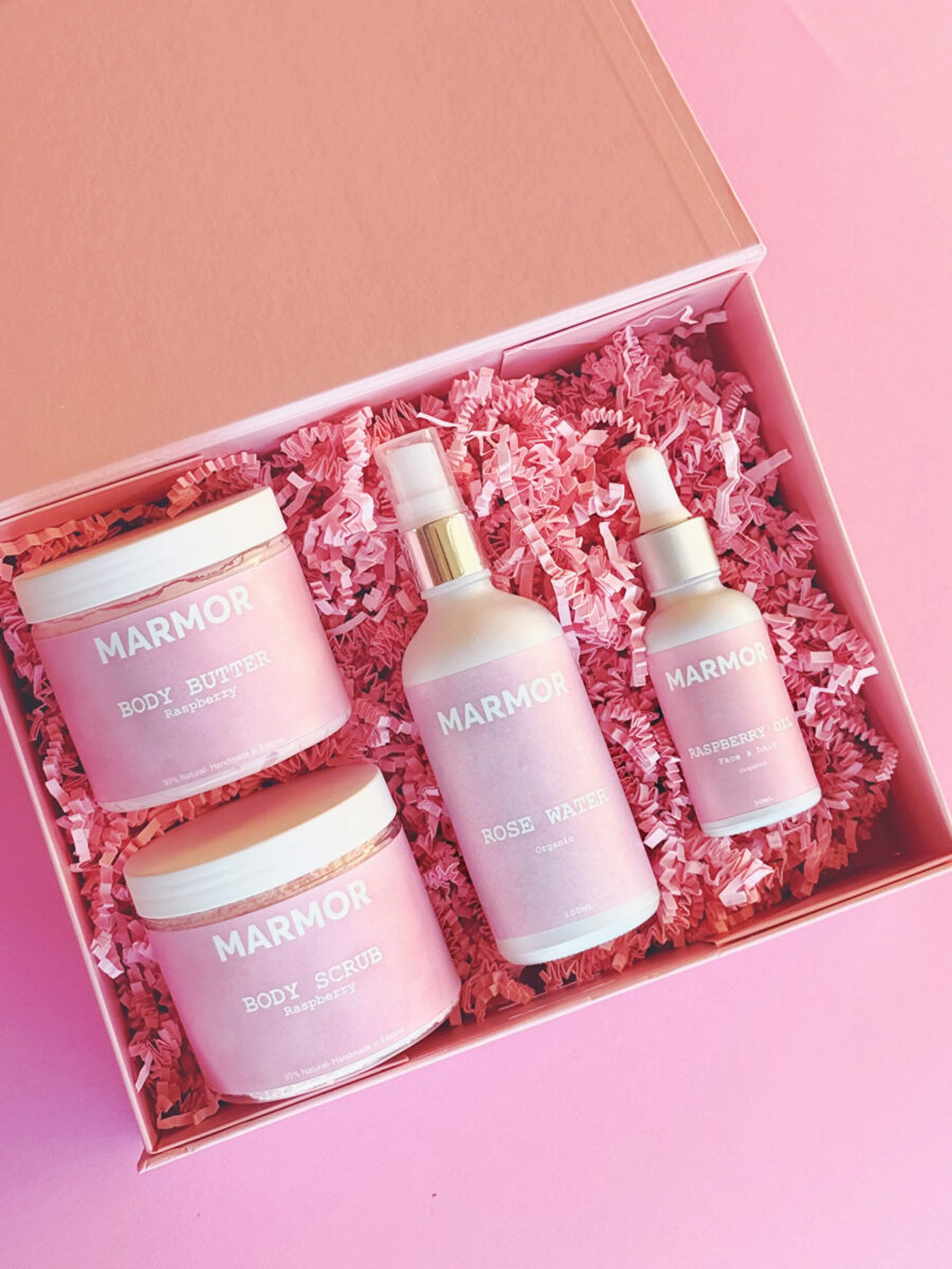 pink komplekt Pозовый подарочный набор — изображение 1